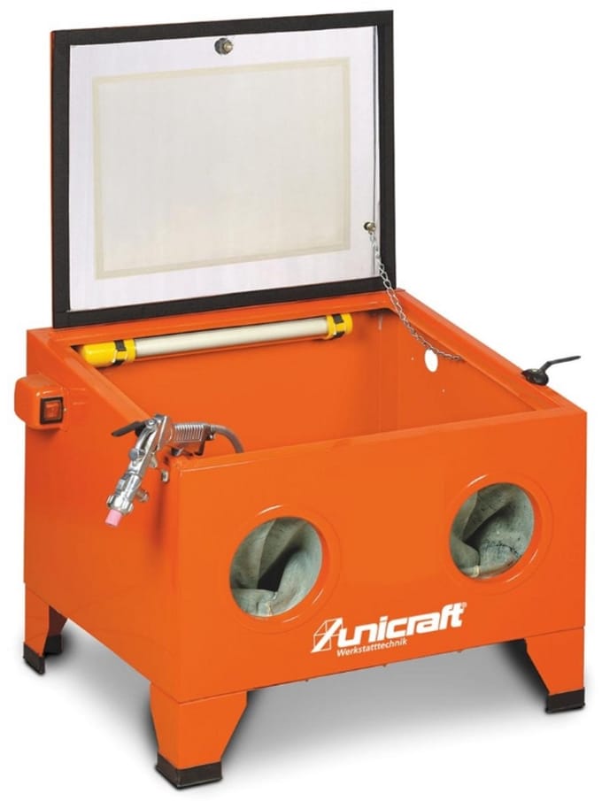 UNICRAFT Zandstraalkabine "SSK 1" – Compact & Krachtig