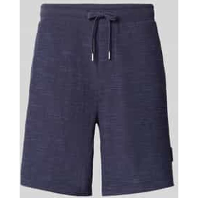 relaxed fit sweatshorts van katoenmix