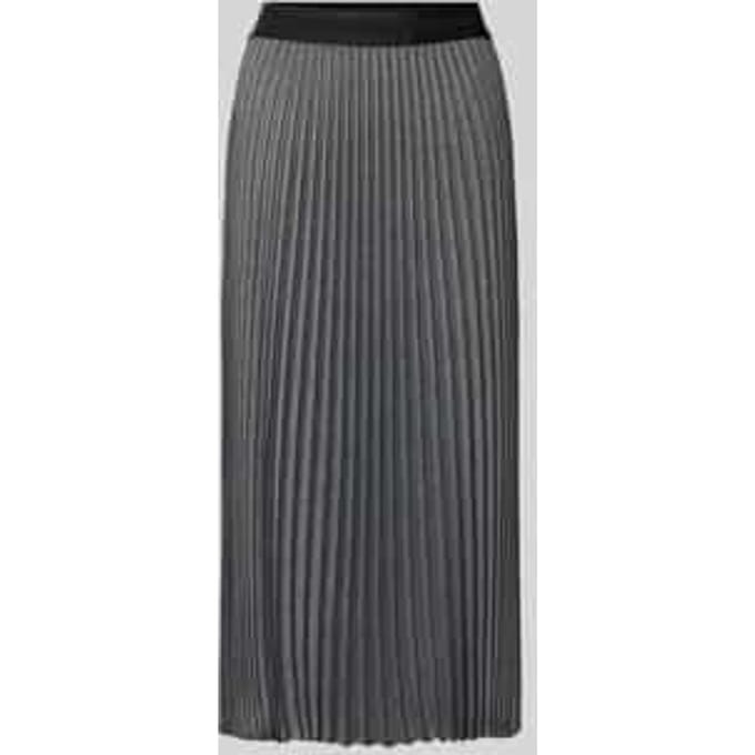 Plissé Rok met Elastische Taille Dames COMMA