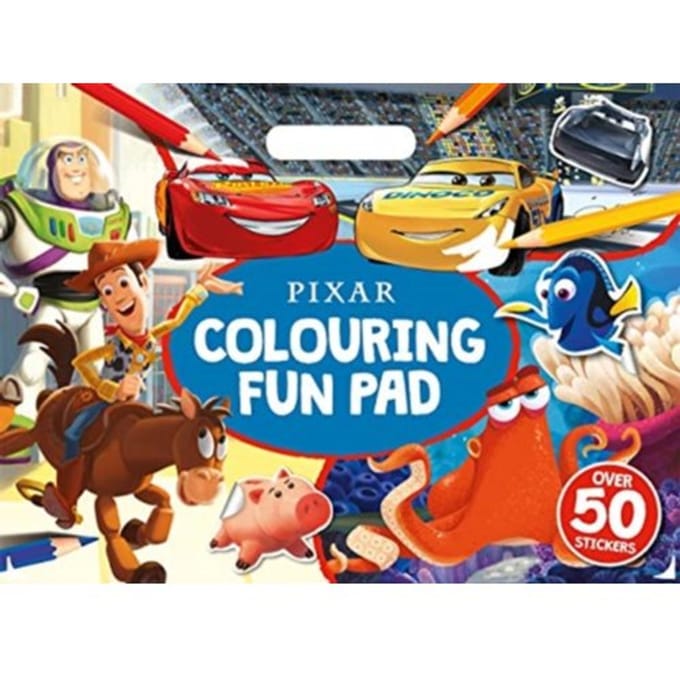 Disney Pixar: Colouring Fun Pad - Walt Disney