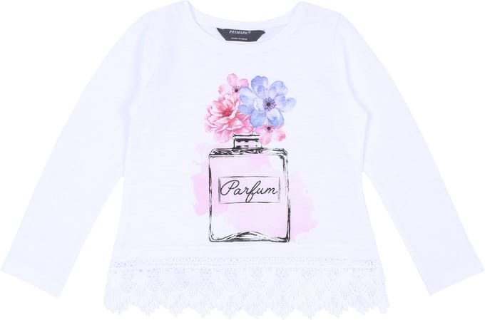 Crème guipure blouse