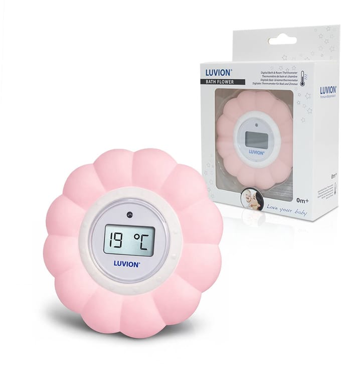 LUVION® - Bad/kamerthermometer - Roze thermometer