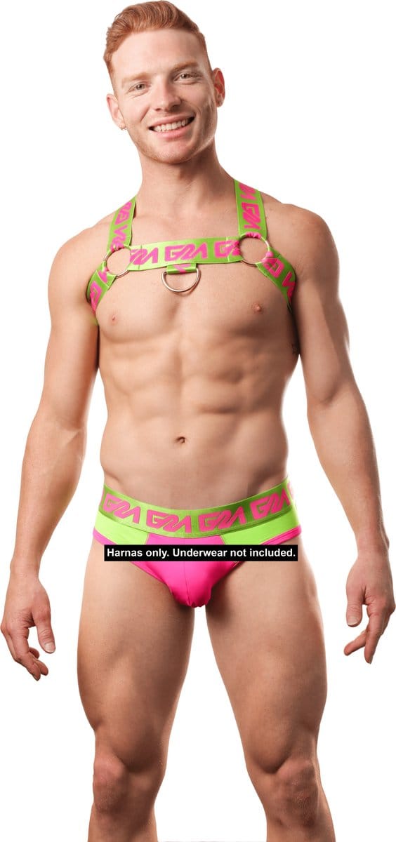 Garçon Lincoln Circuit Harness Neon Green - MAAT One size