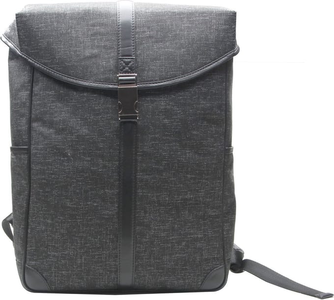 Esquire rugzak met laptopvak Recycled Life Backpack Black zwart
