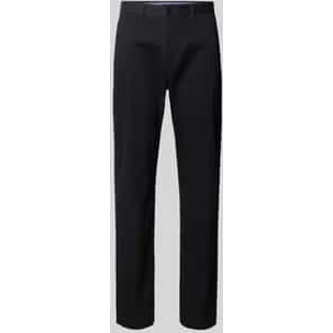 Relaxed fit broek van katoenmix