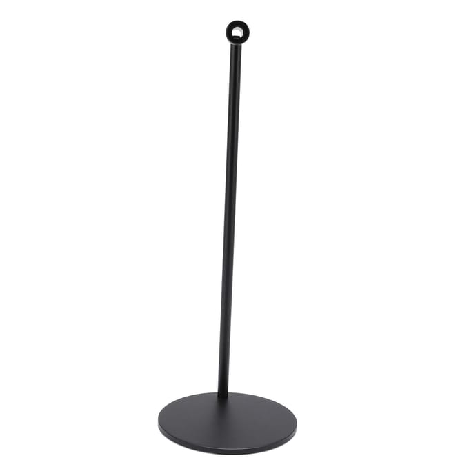 Hoofdtelefoonstandaard Aluminiumlegering Universele Desktop Headset Houder Hanger met Heavy Duty Antislip black