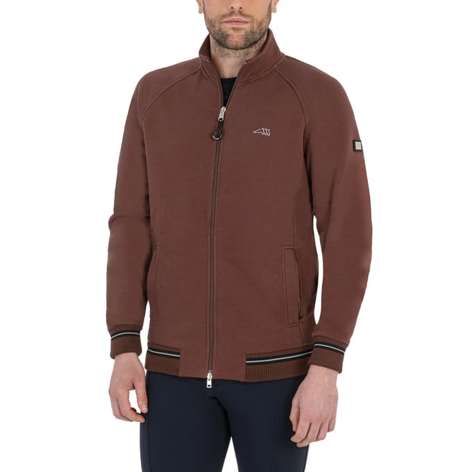 Rijdend sweatshirt met capuchon en ritssluiting Equiline Cilenec
