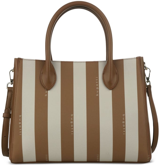 bugatti handtas schoudertas Cleo Tote Bag Cognac Lichtbruin