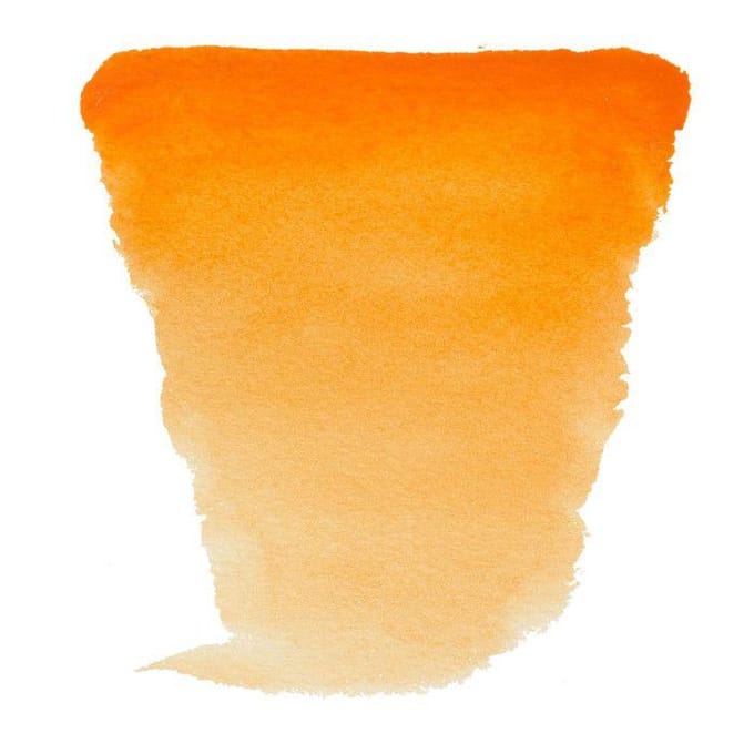Peinture aquarelle van Gogh godet orange permanent 266 oranje
