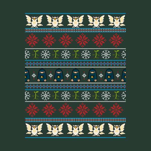 Fantastic Beasts Sweatshirt - Forest Green - S - Forest Green