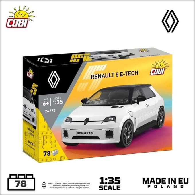 COBI 24675 Renault 5 E-Tech