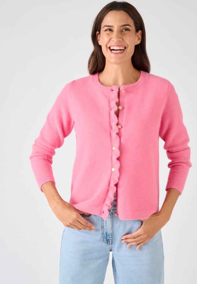 Damart - Vest volants met Thermolactyl-label - Dames - Roze - S