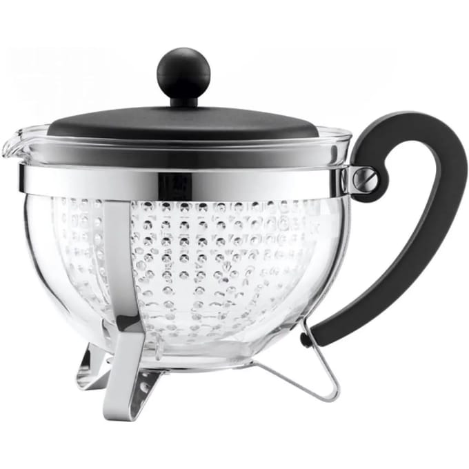 Bodum Theepot Met Filter Chambord Zwart 1 Liter