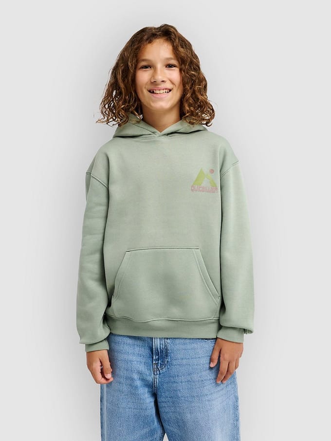 Quiksilver Graphic Hoodie Groen 14 Years Jongen