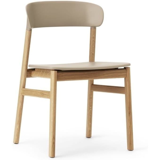 Normann Copenhagen - Herit Stoel - zand - eiken - beige