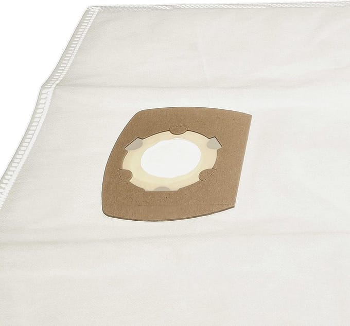 Stofzuigerzakken - Vervangende zakken - Stofzuigen - Microfleece materiaal - 20 stuks - Wit