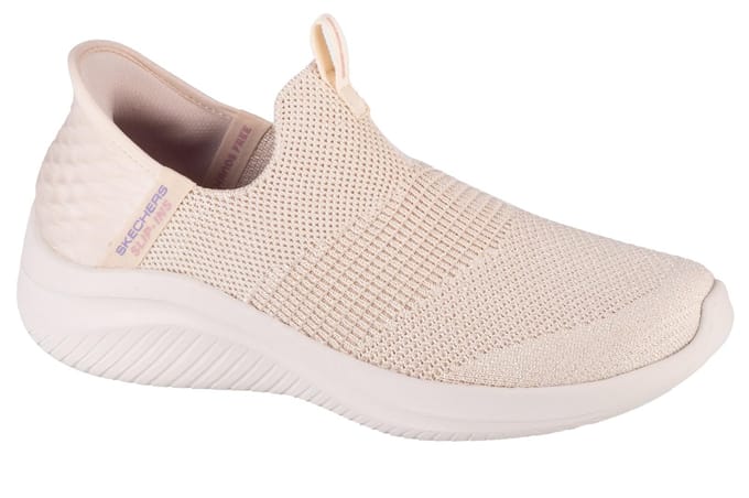 Skechers Slip-Ins Ultra Flex 3.0 Smooth Step, Vrouwen, Beige, Sneakers, maat: 35,5