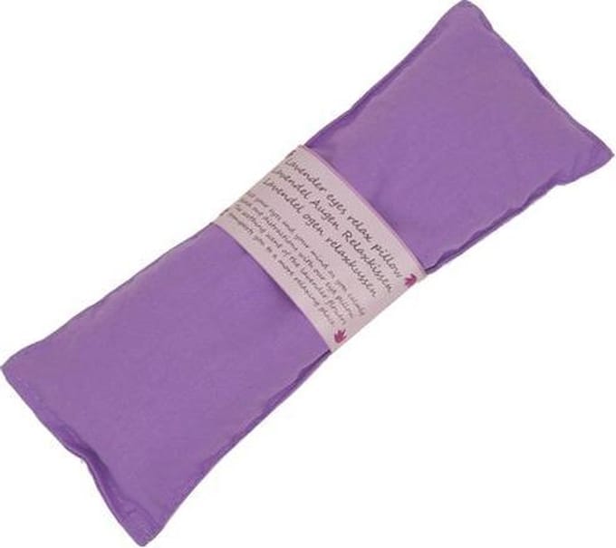 Oogkussen lavendel biologisch violet - 22x8 - 140 - Katoen - Violet - L
