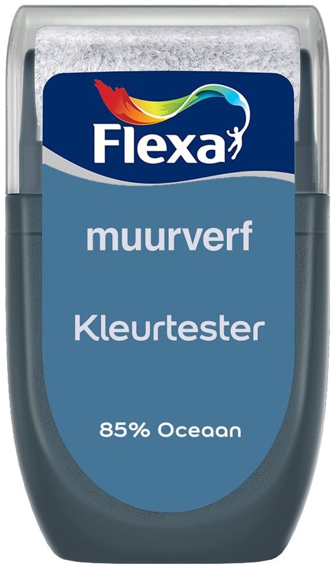 Flexa - Kleurtester Muurverf - 85% Oceaan - Mengverf - 30 Ml