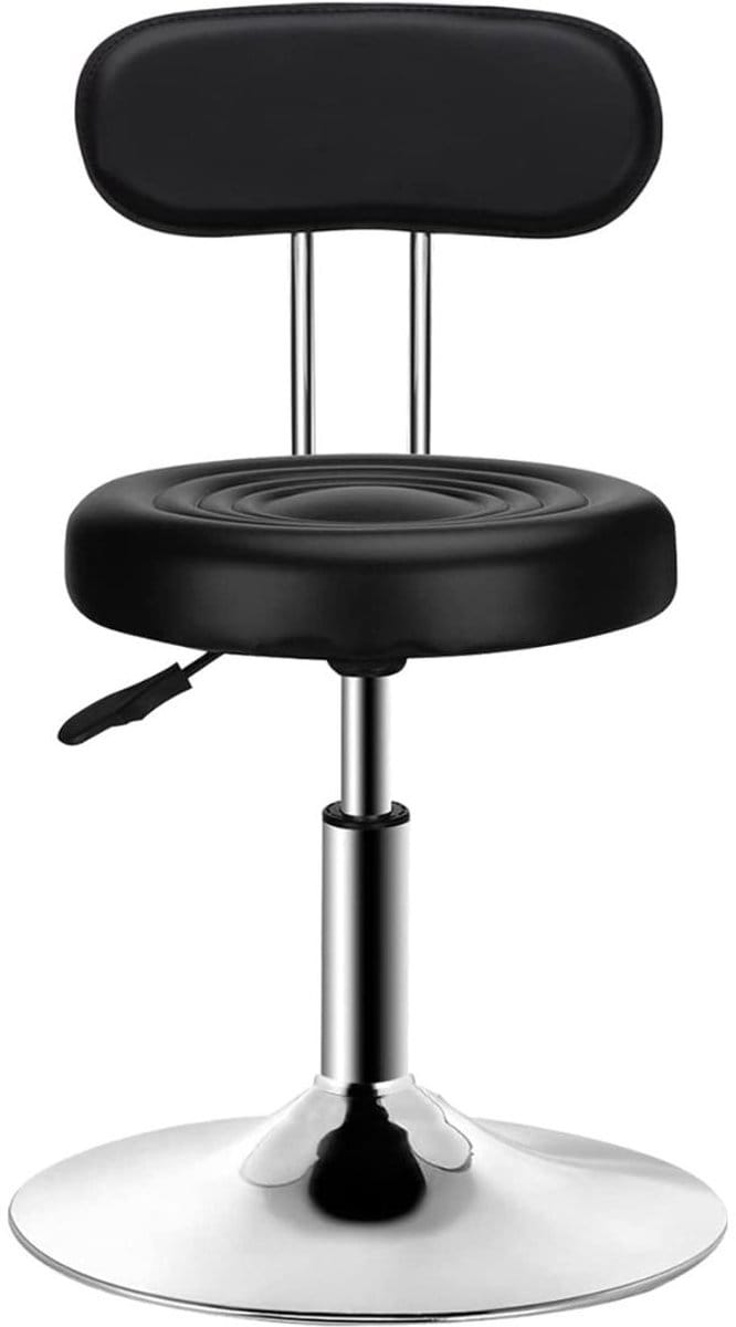 DailySupplies® Make up Stoel - Kaptafel Kruk - Visagie - Zwart