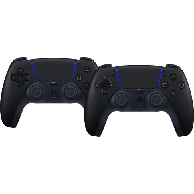 Sony Playstation 5 DualSense Draadloze Controller Midnight Black Duo Pack