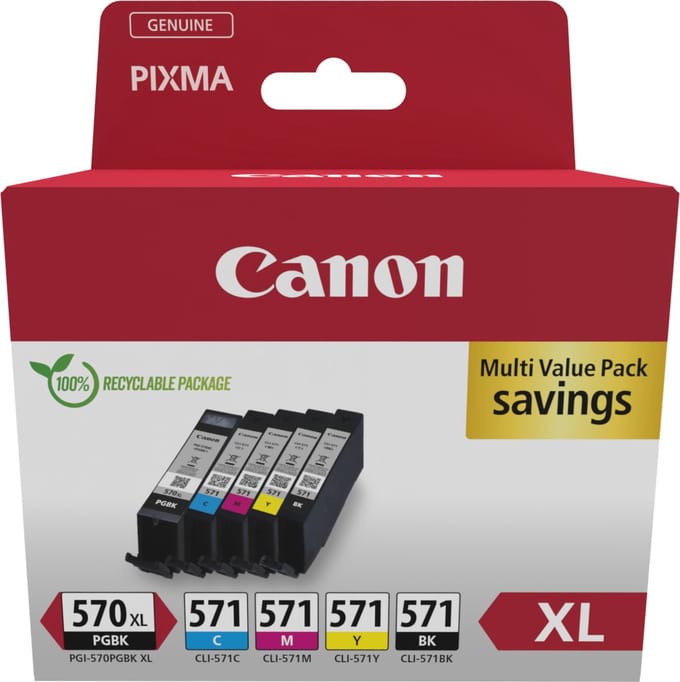 Canon pgi-570xl/cli-571 pgbkbcmy mp