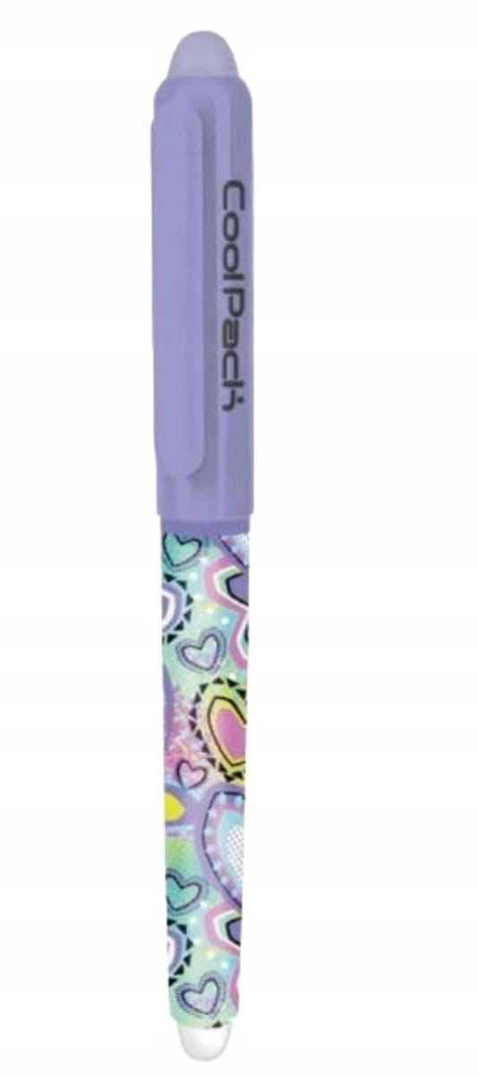 Cool Pack Serie - Uitwisbare Vulpen - Niebieska Inkt - Ergonomische Grip - Siliconen Wisser