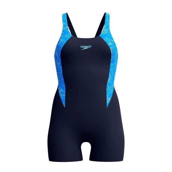 Dames zwempak uit 1 stuk Speedo Eco+ Hyperboom Splice Legsuit