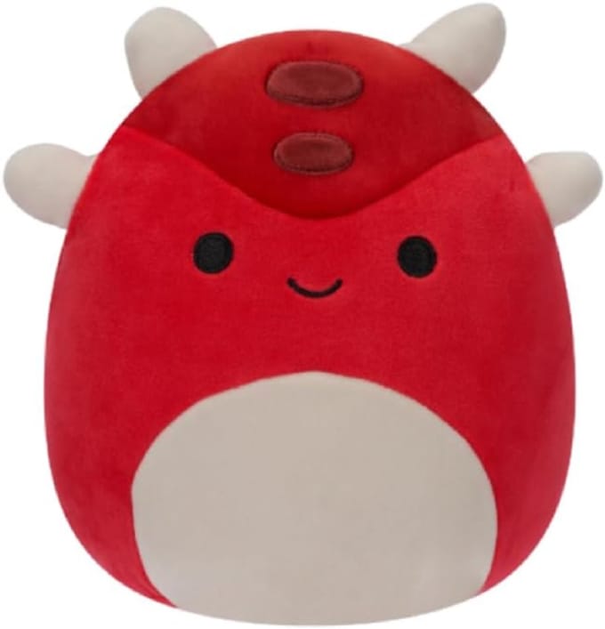 Squishmallows Sergio de Ankylosaurus Pluche Knuffel 20 cm