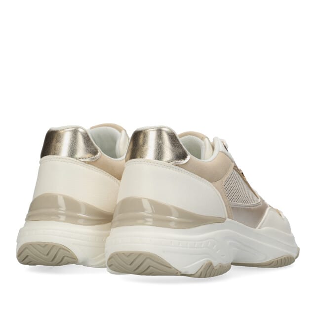 Mexx - maat 38 - Industries RADJA PAX Sneaker Dames Sneaker-Wit/Goud