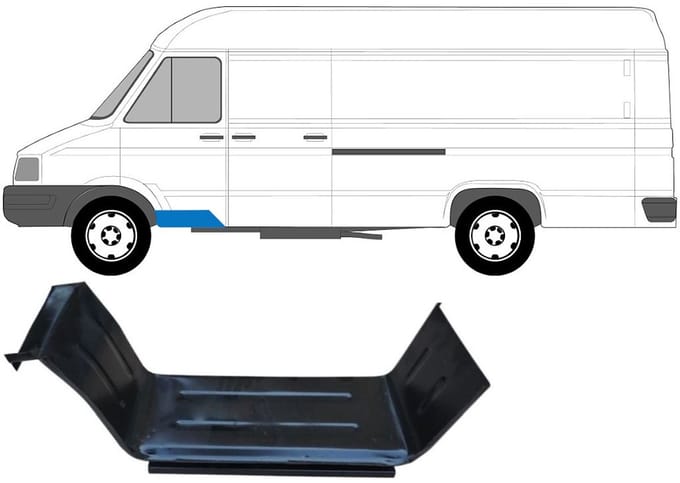 Reparatie voorste trap voor Iveco Daily 1990-1999 / Links