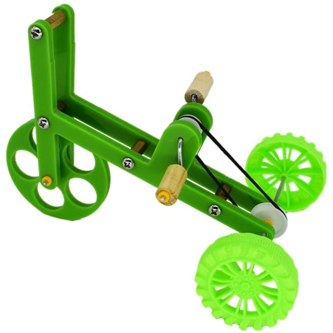 Training Papegaai Mini Fiets Speelgoed Vogel Spel Benodigdheden voor Recreatieve Vogel Training green