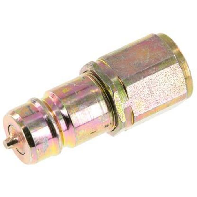 Stalen DN 10 Hydraulische Koppeling Insteeknippel M16x1.5 Binnendraad ISO 7241-1 A D 17.3mm