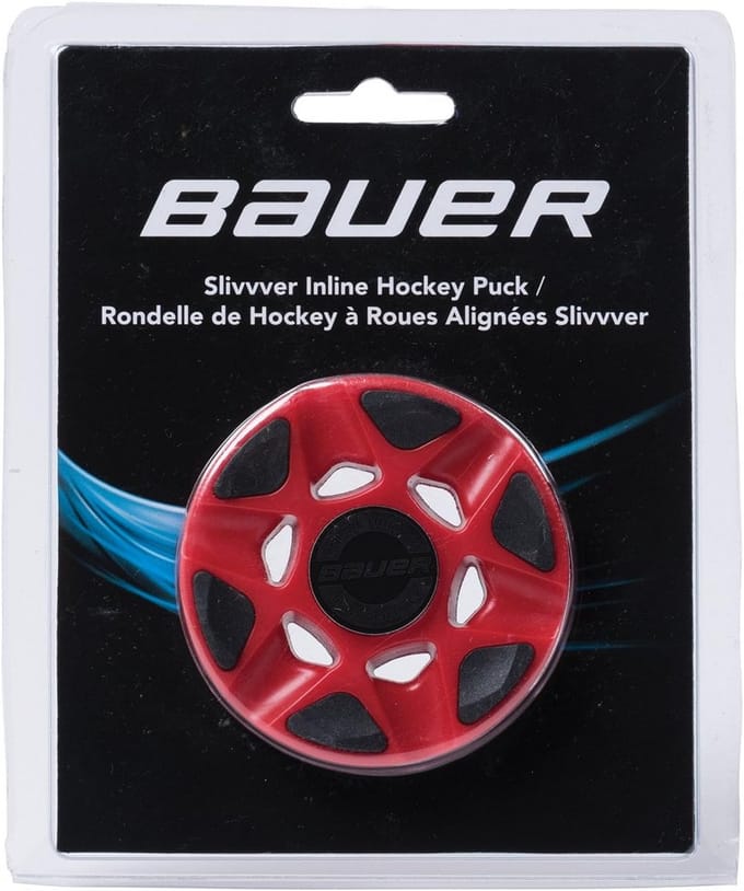 Inline Hockey Puck Rood - Geschikt voor Training en Wedstrijd