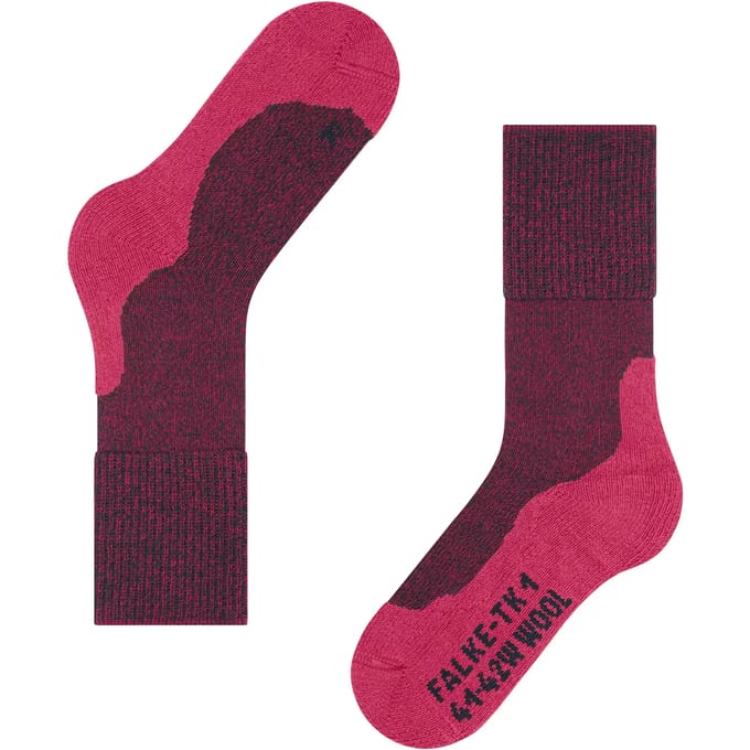 FALKE TK1 Adventure Wool dames trekking sokken - (azalea)