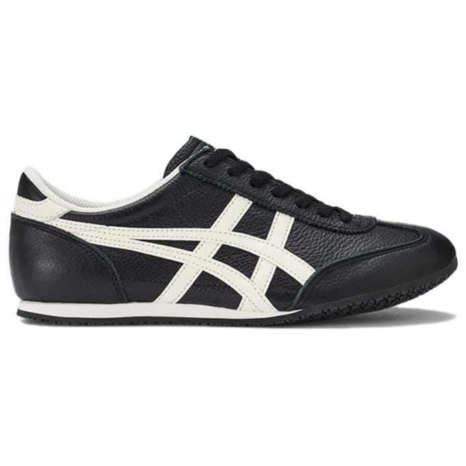 Onitsuka Tiger Machu Racer Chaussures Décontractées Confortables Polyvalentes Antidérapantes Durables Coupe Basse Baskets Unisexe Noir Blanc 1183B770-002 45 black