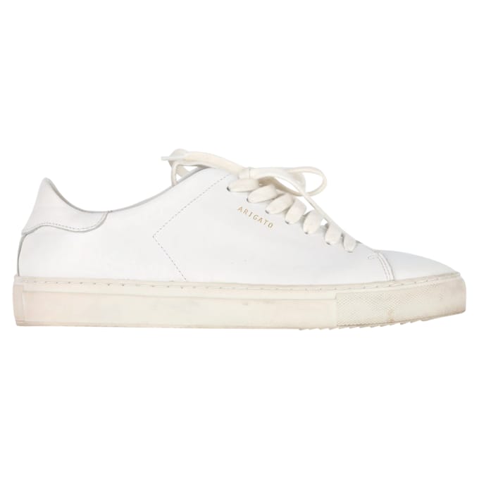 Axel Arigato Clean 90' Lage Sneakers in Wit Leer