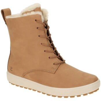 Ecco Soft 7 Tred W Veterboots cognac Nubuck - Maat 37
