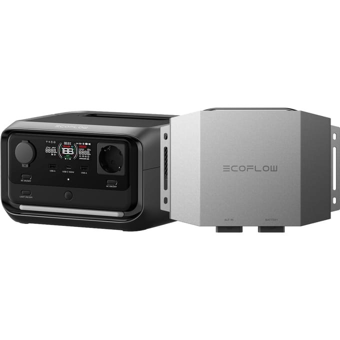EcoFlow generatoroplader 600