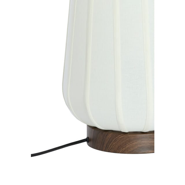 Light & Living - Tafellamp BIBURY - Ø20x29cm - Wit