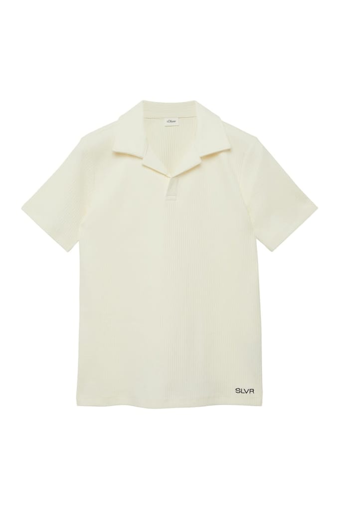 s.Oliver Poloshirts Offwhite Größe: 158/164 | Hemden Outlet | kids | Weiß