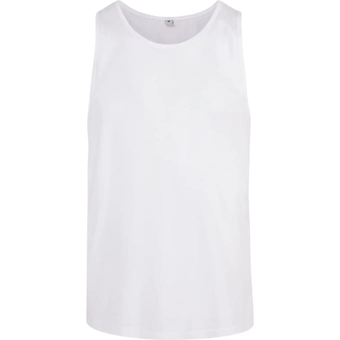 Build your Brand Basic Tank BYBB011 - White - XS
