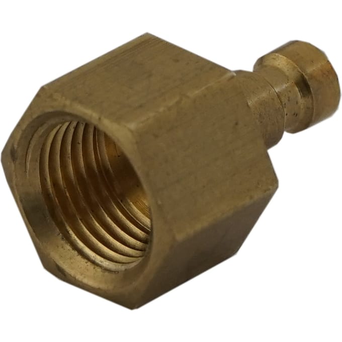 Messing DN 5 Luchtkoppeling Insteeknippel G 1/8 inch Binnendraad [5 Stuks]