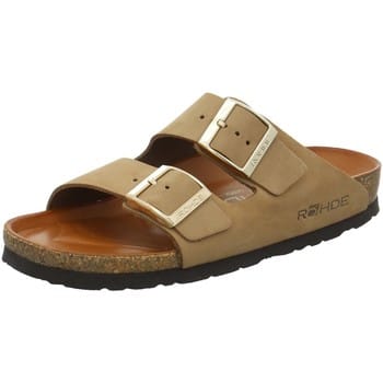 Rohde Alba Mules Damespantoffels Sandaal Leer 565014 naturel