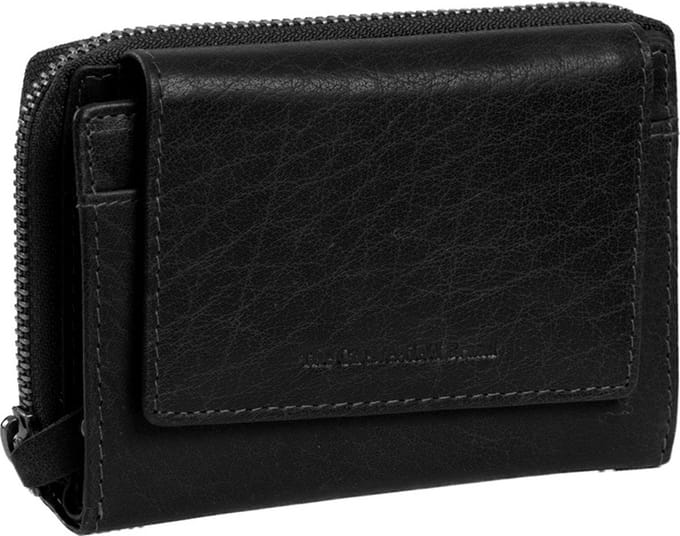 Chesterfield Hanoi Leren Dames Ritsportemonnee - RFID - Zwart