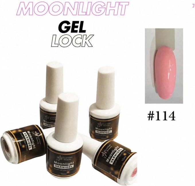Guardian Beauty Gellak Moonlight - Soak Off - #114 - 15ml - Nagel Gellak