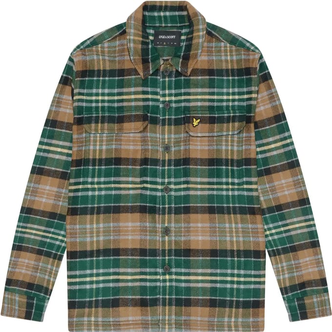 Lyle & Scott Check Flannel Overshirt