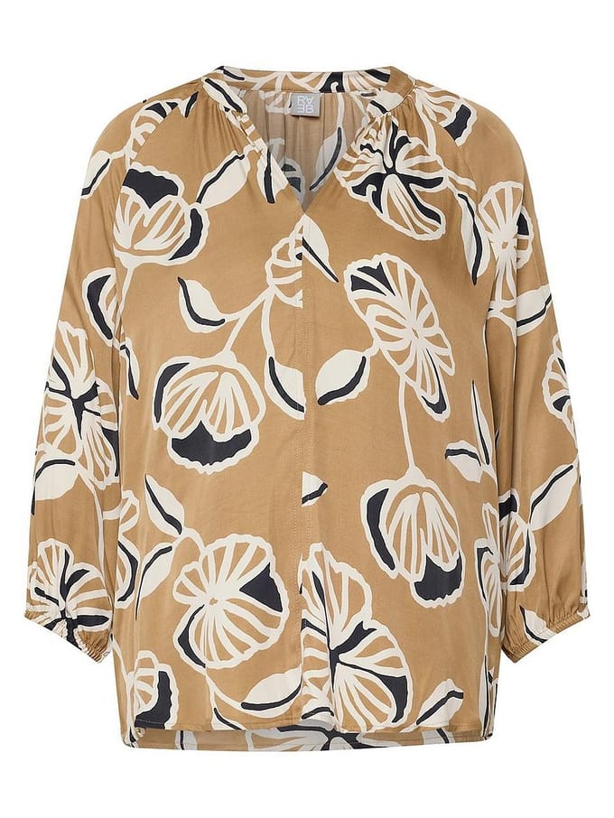 Blouse Van Rabe bruin