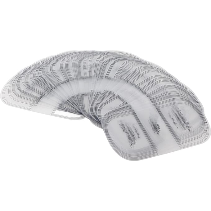 100 Stuks Taartrandwikkel Halve Cirkel Transparant Taart Mousse Bakkraag Accessoire white