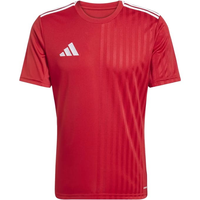Adidas Campeon 25 T-shirt Met Korte Mouwen Rood XL / Regular Man